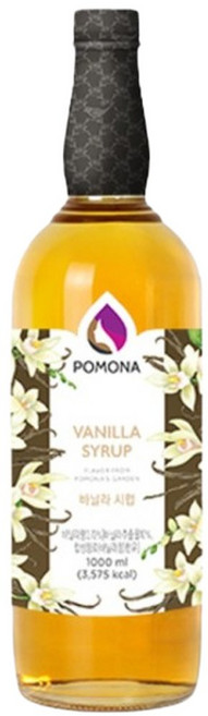 포모나 바닐라 시럽 1000ml 3개, 1L