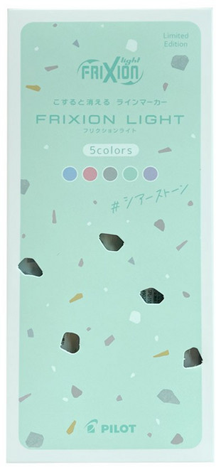 파이롯트 파이롯트 프릭션 라이트 형광펜 시어스톤 한정판 5색세트 (SFL-75SLCS-5C), 시어스톤 라이트 5색세트(OPP 비닐포장), 단품