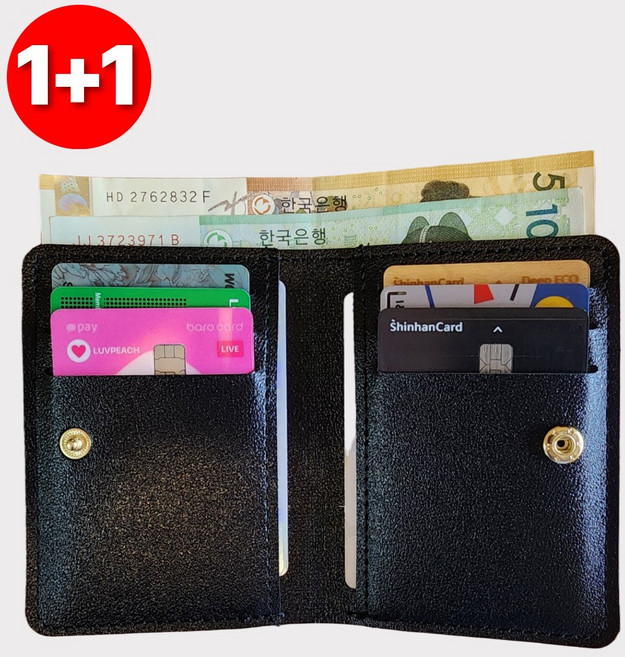 [9포켓] 로미크 슬림 카드지갑 남자 여자