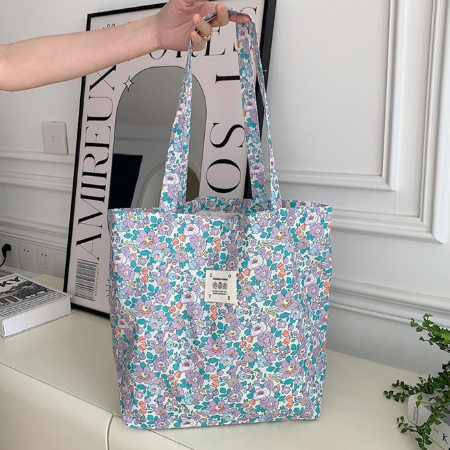 크로스에코백 꽃무늬가방 레오파드에코백 장바구니가방