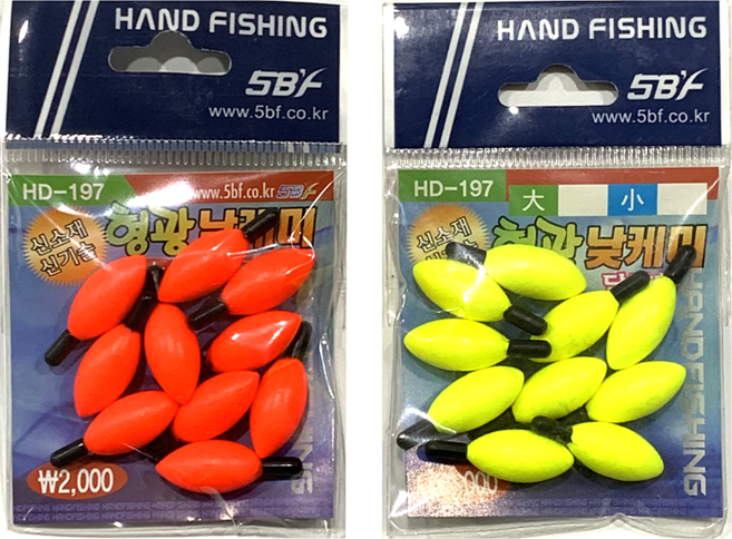 (핸드피싱) 형광 낮캐미 원형 타원형 주간케미 민물 찌스토퍼 찌 끝보기 오형 달걀형, 낮캐미 타원형 ( 빨강 ) 大, 1개