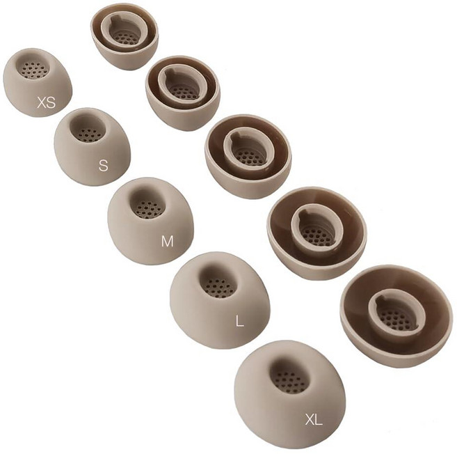 TENNMAK JBL Tour Pro 3 x 5쌍과 호환되는 이어팁 10개 - 라떼, TENNMAK JBL Tour Pro 3 x 5쌍과 호