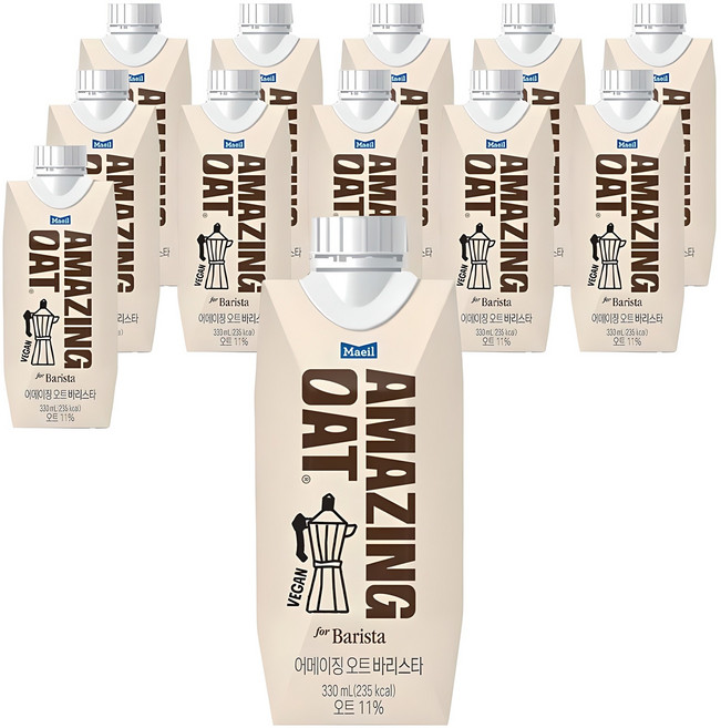 어메이징오트 바리스타, 330ml, 12개