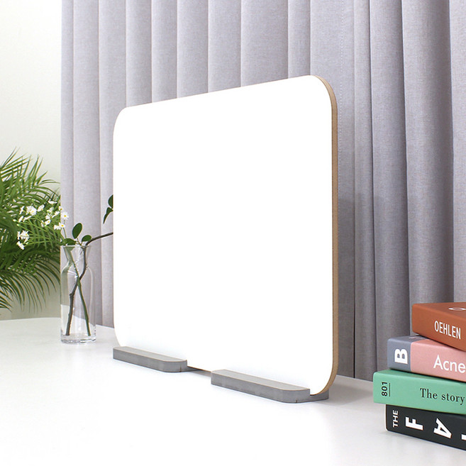 고야 양면 화이트 책상파티션 700 공부방 사무실 칸막이 집중공간 인테리어