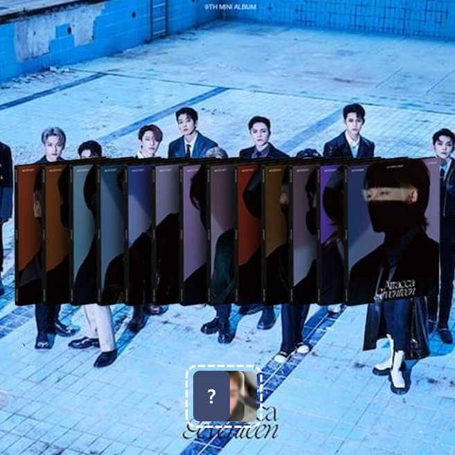 [랜덤+사은품1종] 세븐틴 앨범 SEVENTEEN 9th Mini Album Attacca CARAT ver, 1CD