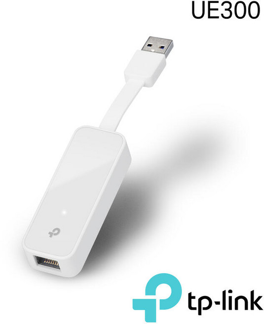TP-Link UE300 USB 3.0 轉 RJ45 Gigabit 網路卡, 1個
