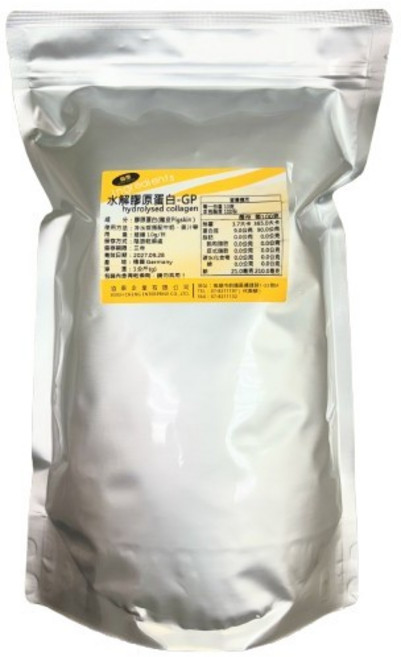 協乘 水解膠原蛋白粉, 1個, GB 1kg (牛皮 Beef)
