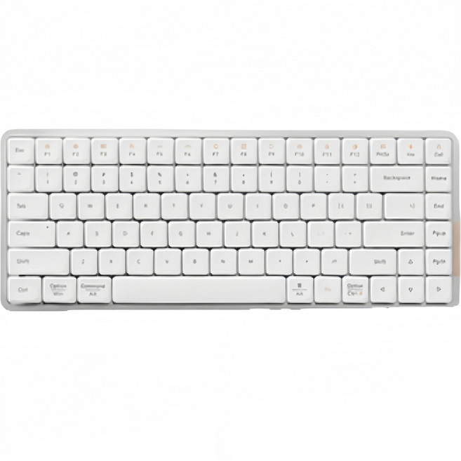 로프리 플로우 듀얼 모드 유무선 기계식 키보드 OE915, 실버 고스트, 택타일축, 제조사축