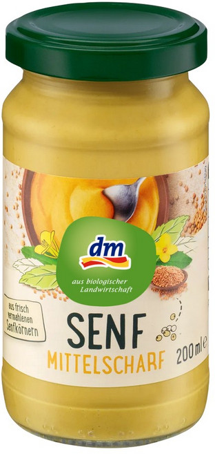 독일 dm 중간매운맛 머스타드 200ml, 1개