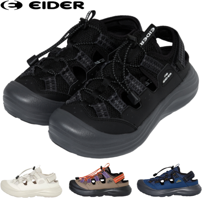 [정상가: 139 000원] 아이더 남여공용 등산샌들 여름 발가락보호 편한 벨크로 스포츠샌들 아쿠아샌들 일상 외출 등산 캠핑 낚시 여행 운동 아웃도어 트레킹샌들