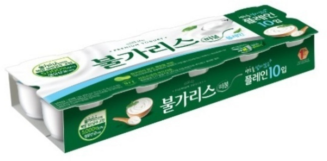 남양 떠먹는 불가리스 플레인 요구르트, 10개, 85g