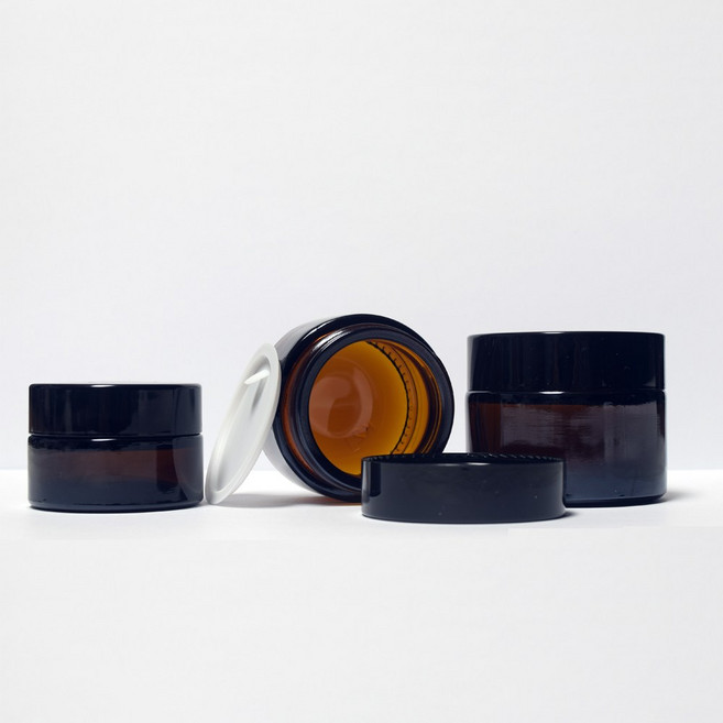 모든스토아 갈색 크림용기 화장품 공병, 10개, 30g