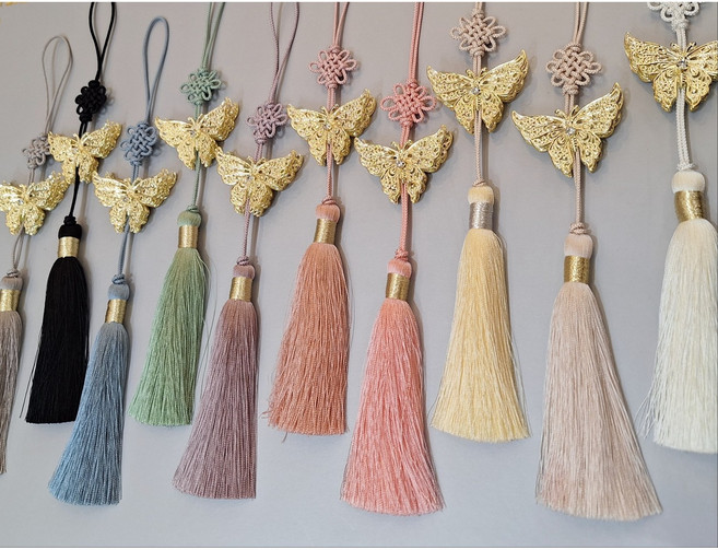 금나비노리개 한복장신구 한복소품