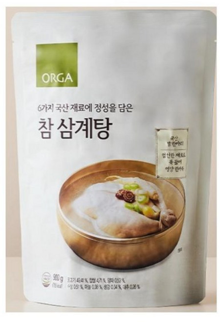 풀무원식품 참 삼계탕, 3개, 900g