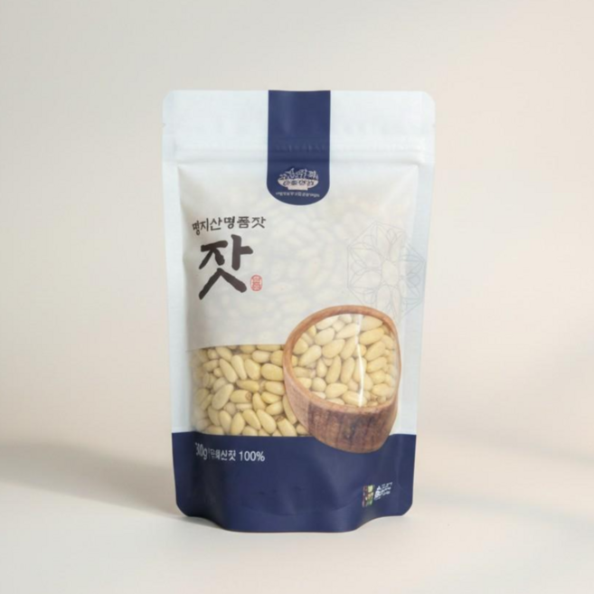 2025년 가평잣 국산잣 햇잣 300g, 1개, 백잣