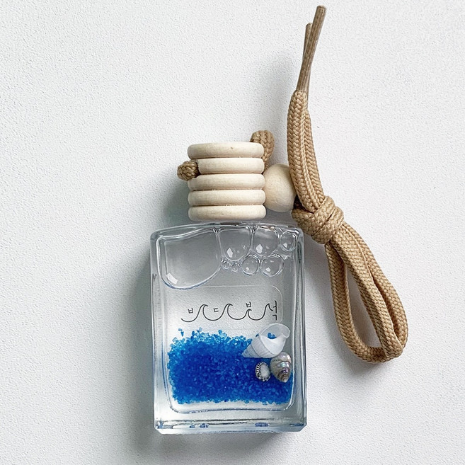 제주 바다보석 차량용방향제 푸른바다 10ml+리필10ml, 1개
