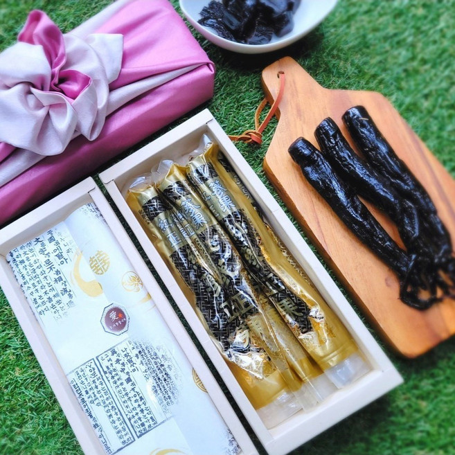 고려 홍삼정과 활기 효능 인삼 진과 명품 보자기 박스 선물세트, 홍삼정과7개 + 기본포장, 1박스, 1회분