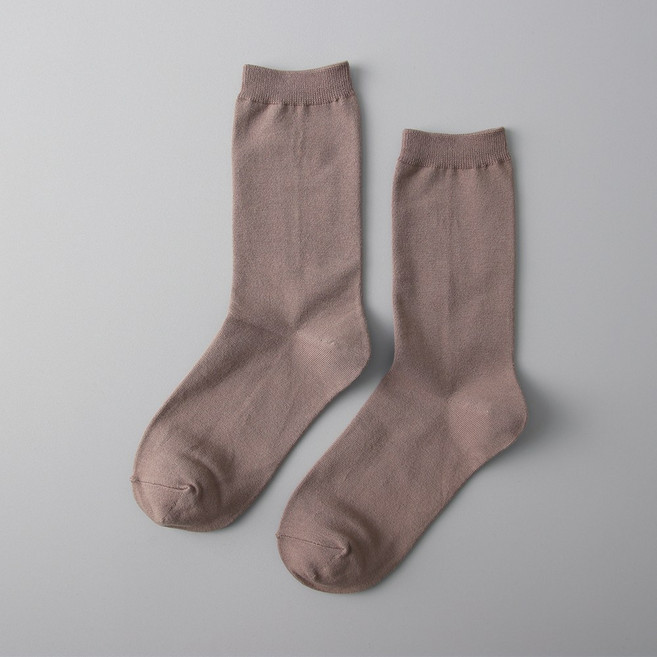 슈퍼베이직 1520 남녀공용 무지 양말 (30색상)