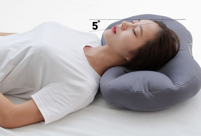 빨아쓰는 마약 베개 에어볼 맞춤 베개 모찌 숙면 꿀잠 베개, 1개