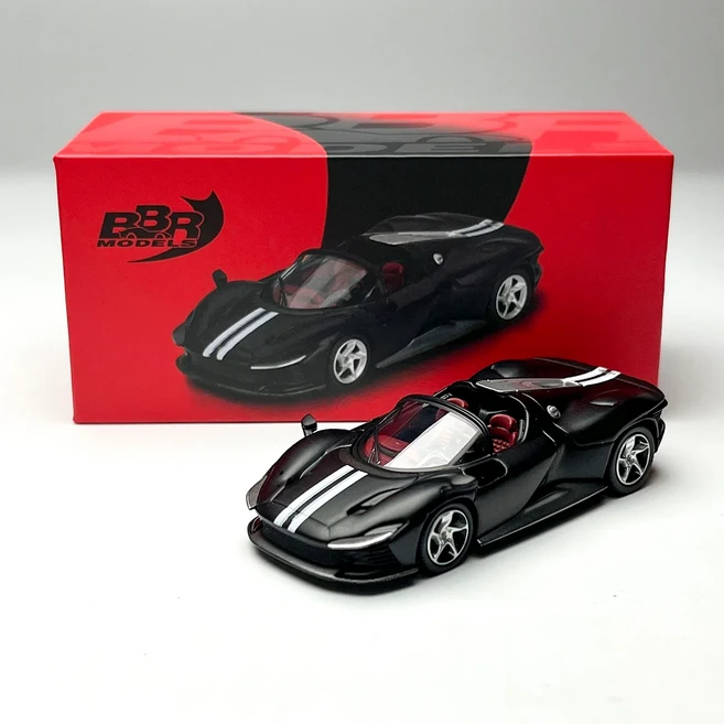 BBR 1:64 데이토나 SP3 다이캐스트 모형 자동차, 01 검정색