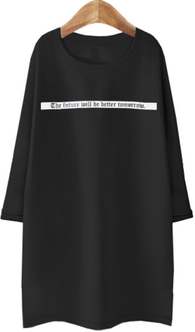 AMB 여성용 베럴 블론디 특양면 7부 티셔츠