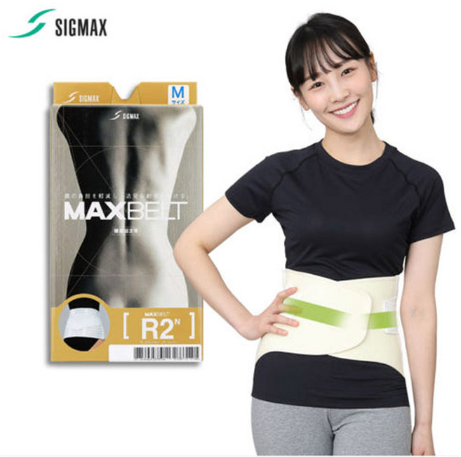 일제 허리보호대 시그맥스 맥스벨트 R2, 1개