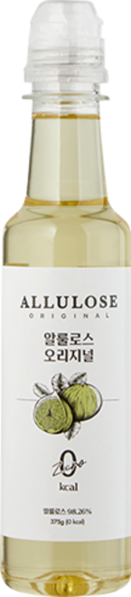 우리간식 저당 저칼로리 알룰로스 시럽, 1개, 375g