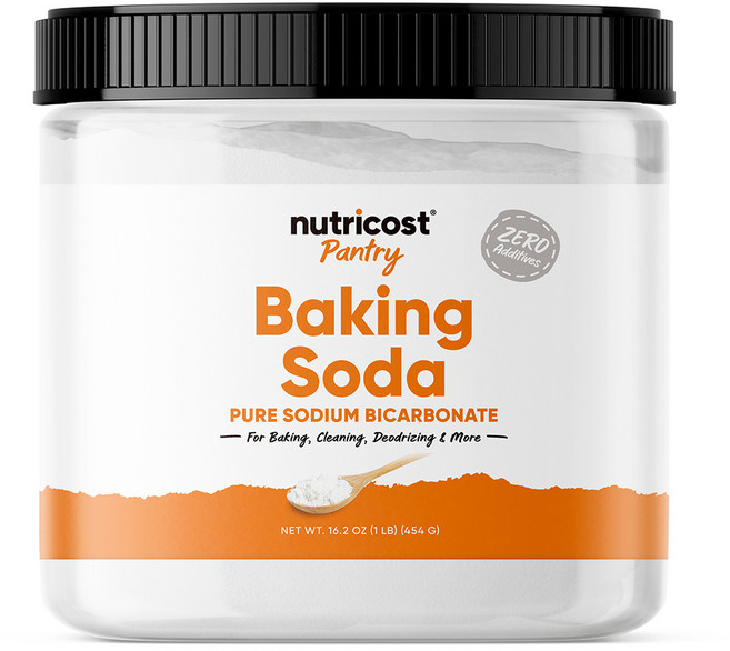 뉴트리코스트 베이킹 소다 파우더 1lb 무맛, 1 LB, 454g