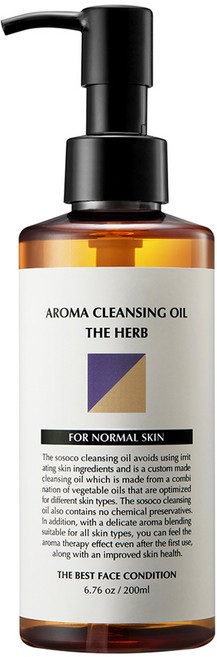소소코 아로마 클렌징오일 블랙헤드 피지제거 모든피부용, 1개, 200ml