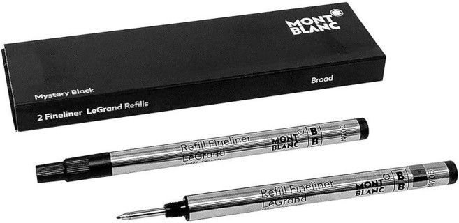 정품++ Montblanc 리필 FL LEGRAND B 2x1 미스터리 블랙 11483 컨템포러리