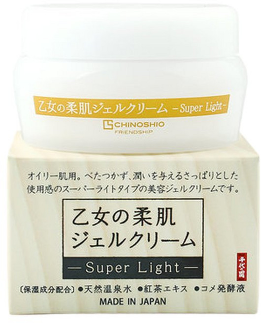 치노시오야 소녀피부 젤 수분크림 슈퍼라이트, 1개, 55ml, 55g