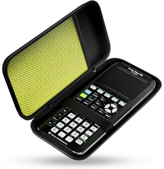 ProCase 텍사스 인스트루먼트용 프로케이스 슬림 EVA 케이스 Ti-84 플러스 CE/TI-84 플러스/TI-Nspire CX II CAS 그래핑 계산기와 호환되는 경량 여, ProCase 텍사스 인스트루먼트용 프로케이스 슬림 E