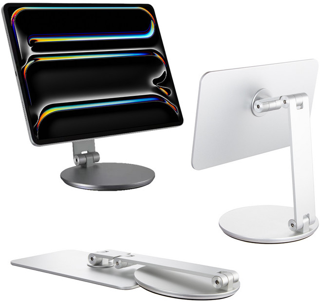 니케 Magsnap 올인원 아이패드 마그네틱 거치대 스탠드, 1개, 실버, 프로11 (1/2/3/4세대)