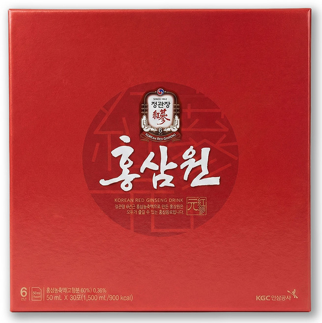 홍삼원 + 쇼핑백, 1.5L, 5개