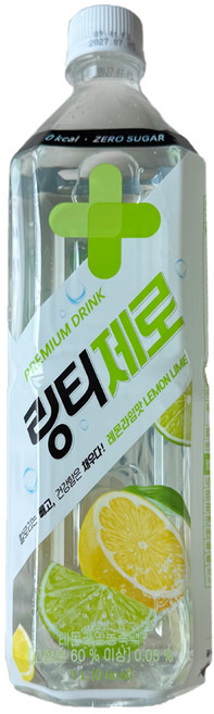 링티제로 레몬라임맛, 12개, 1L