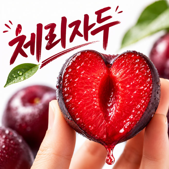 [한정수량] 국산 체리자두 산지직송 제철 과일, 1박스, 체리 자두 중과 2kg