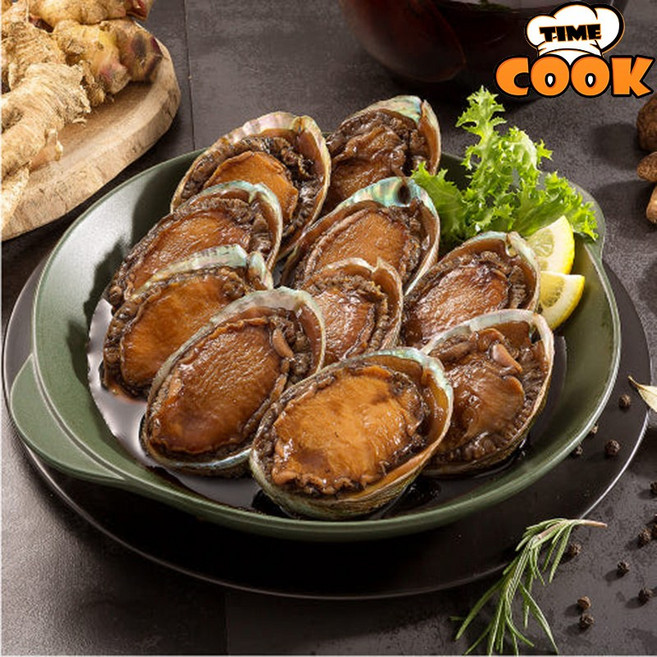 [타임쿡] 완도산 전복장 80년 전통비법소스 당일제조 전복장조림, 700g, 5개