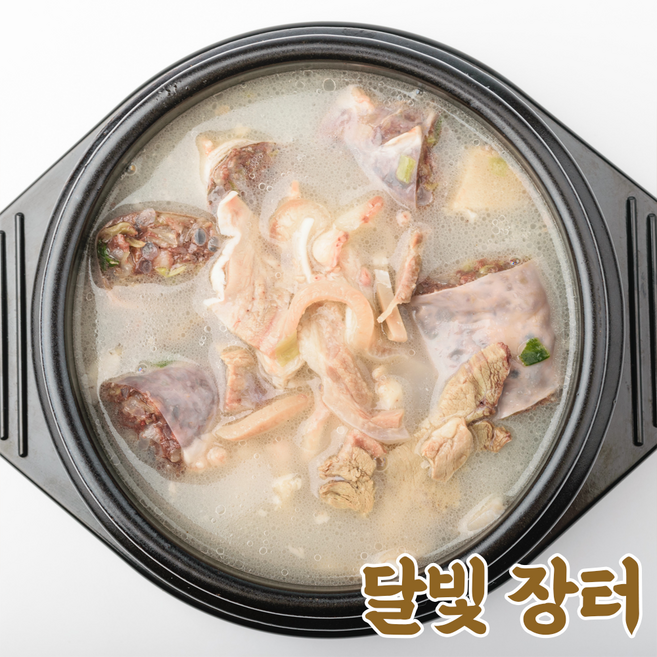 [달빛장터] 당일도축 한돈 토종 순대국 키트/고기 냉장 분리포장, 3개, 750g