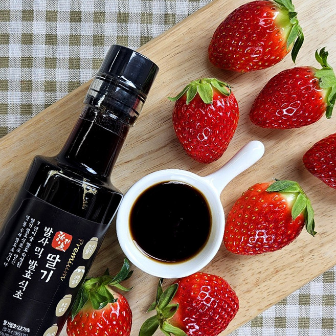 향지촌 논산명초 딸기발사믹 발효식초, 1개, 180ml