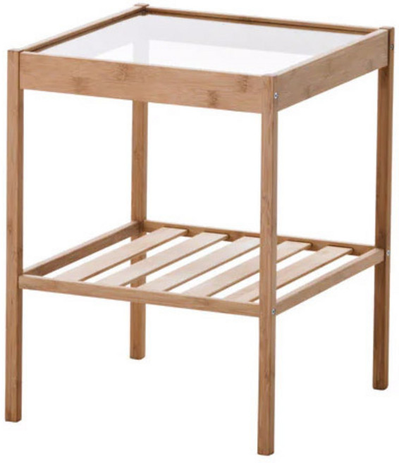 이케아 NESNA 침대협탁, 대나무