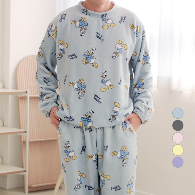 투와이 디즈니 성인 아동 패밀리 밍크 수면잠옷 상하세트 DG314