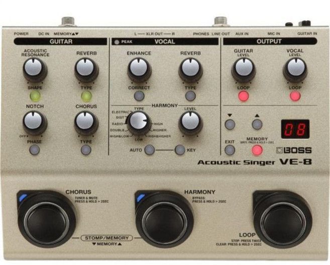 보스 VE8 어쿠스틱 싱어, DEVICE
