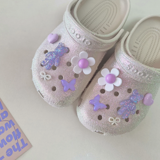 엘제이플 캔디컬러 블링 블링 곰돌이 파츠 세트