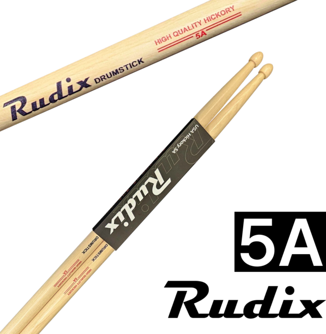 루딕스 드럼스틱 5A 히코리 드럼채 난타채 추천, 1개