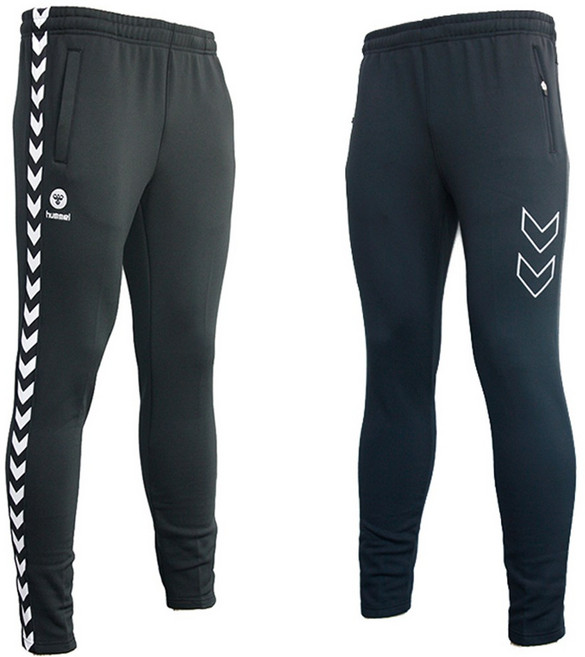 험멜 트레이닝바지 부드러운 스판 따뜻한 기모안감 슬림핏 츄리닝바지 팬츠 축구 풋살 런닝