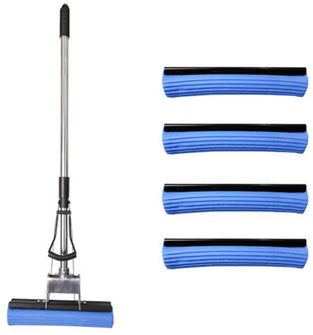 (주)에이스샵_펄프 청소기1개 + 리필 4p포함 1세트 밀대 펄프, 1개