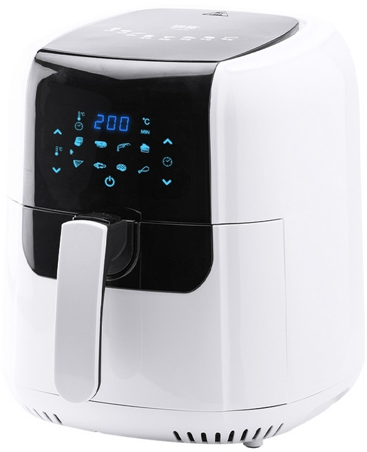 鍋寶 觸控健康氣炸鍋 6L 大容量, 白色, 白色, AF-6071W