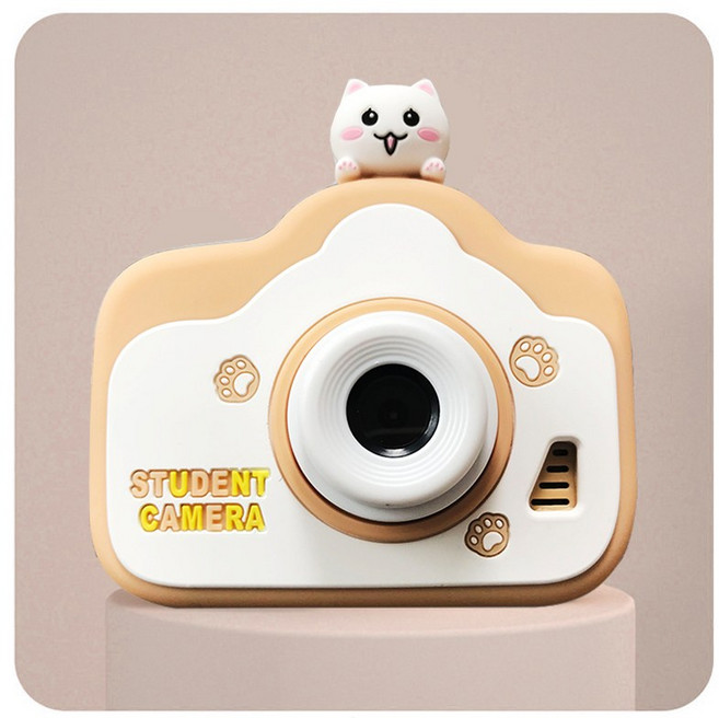 스마트 장난감 로봇 어린이 카메라 1080P HD 유아용 디지털 비디오 2.0인치 키즈 실리콘 케이스 포함 크리스마스 생일 선물용, [05] A9-YELLOW