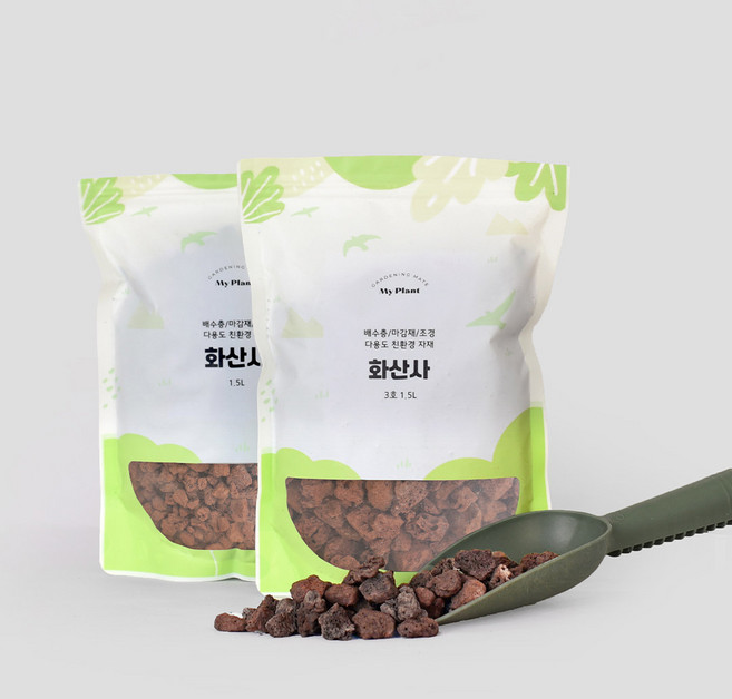 마이플랜트 화산사 레드 3호, 1개, 1.5L