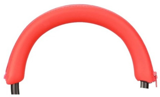 소니 WH1000XM5 WH-1000xm5 헤드 빔 헤드셋 게임 커버 보호 슬리브 헤드 밴드 지퍼 케이스 액세서리 용 밴드 커버, [05] headband red